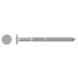 Simpson Strong-Tie T5KR5B Premium Siding Nail, 1-3/4-in. x 5/32-in. Head Dia., Type 316 Stainless Steel, 25-lb.