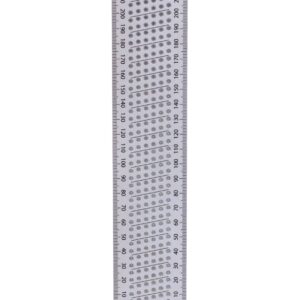 Taiga Precision Anodized 250mm Metric Woodworking T-Square