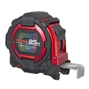 Tajima GS-25BW GS-Lock Standard Scale 25-ft. Tape Measure