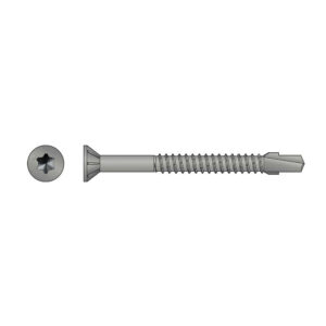 Simpson Strong-Tie TBG1260R1500 Strong-Drive TB WOOD-TO-STEEL Screw, #12 x 2-3/8-in. N2000, 1500-Pack