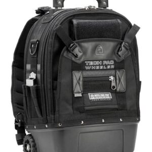 Veto Pro Pac VPP10874 Tech Pac Wheeler Blackout Backpack Tool Bag