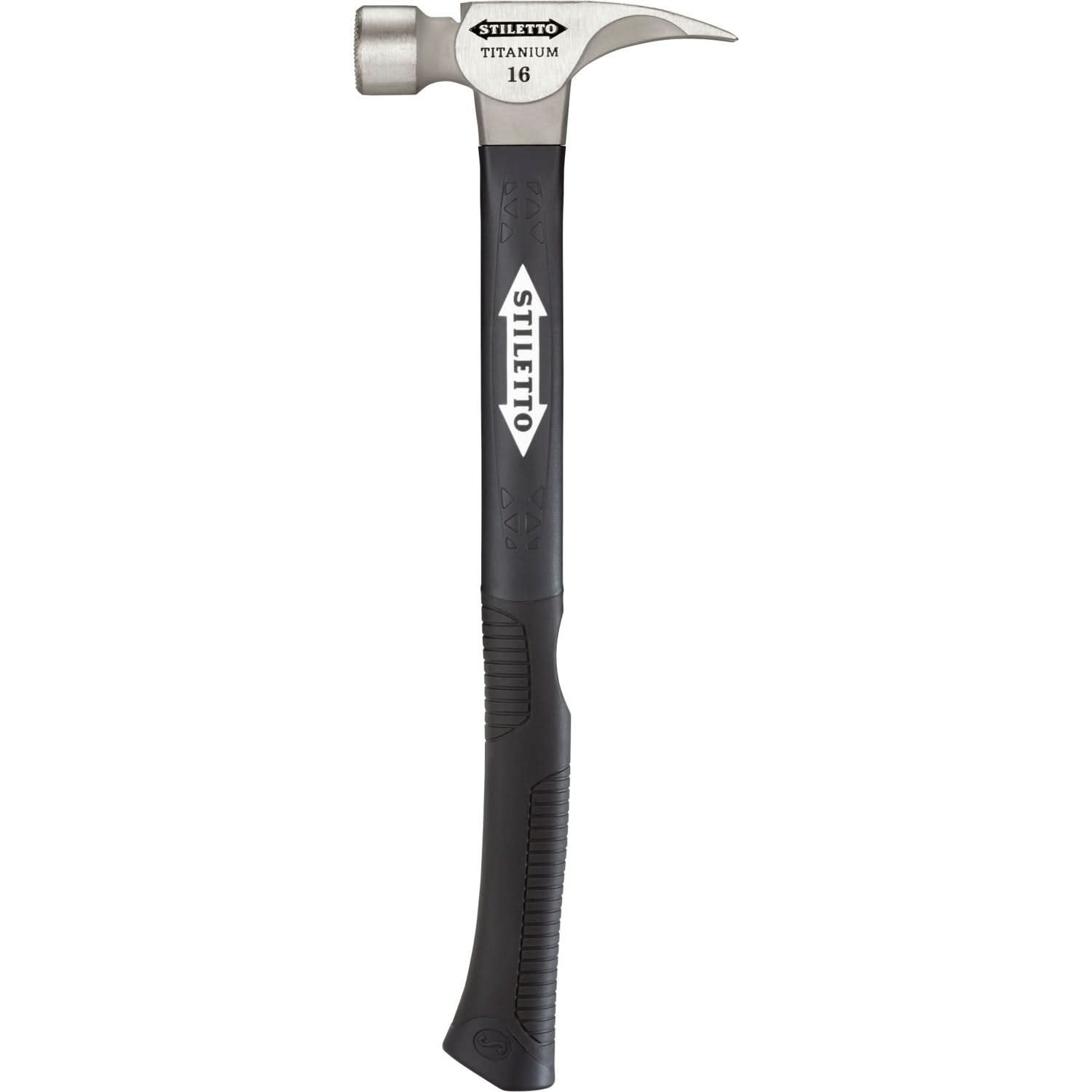 Stiletto TI16SC-F 16 oz Titanium Smooth Face Hammer with 18-in. Hybrid Fiberglass Handle