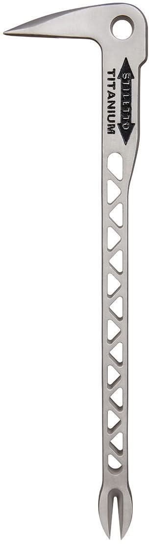 Stiletto TICLW-12 12-in. Titanium Claw Bar Nail Puller with Dimpler (PROMO)