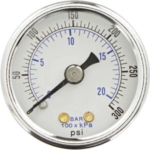 Rolair Compressors U3001 Gauge for FC1500 & FC2002 Series Compressors