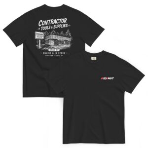 Tool Nut Official "Contractor Tools & Supplies" T-Shirt