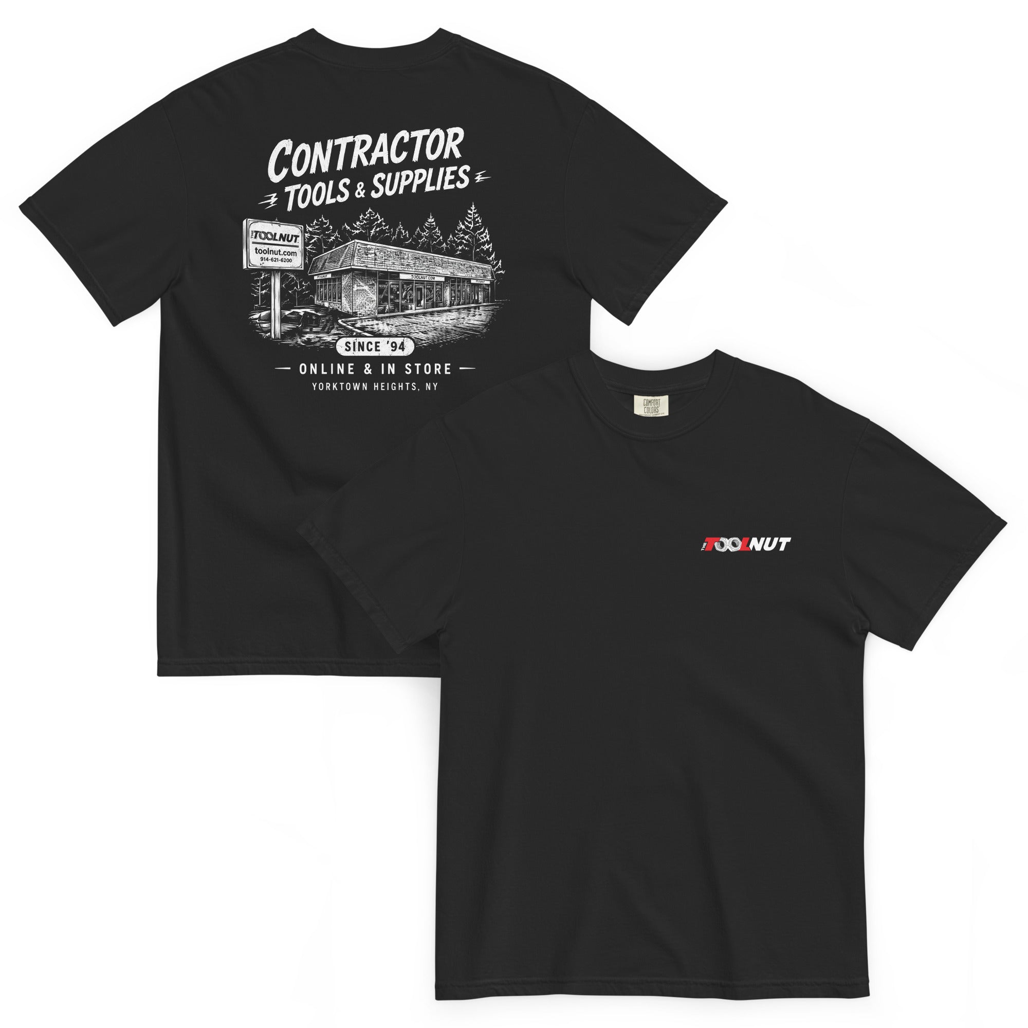 Tool Nut Official "Contractor Tools & Supplies" T-Shirt