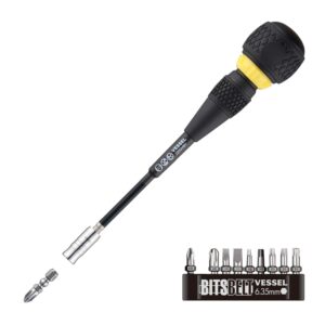 Vessel 2200MBH120K01 BALL GRIP™ Interchangeable Ratchet Screwdriver