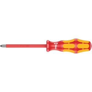 Wera 162 I Ph VDE Insulated Screwdriver For Phillips Screws, Ph 2x100-mm.