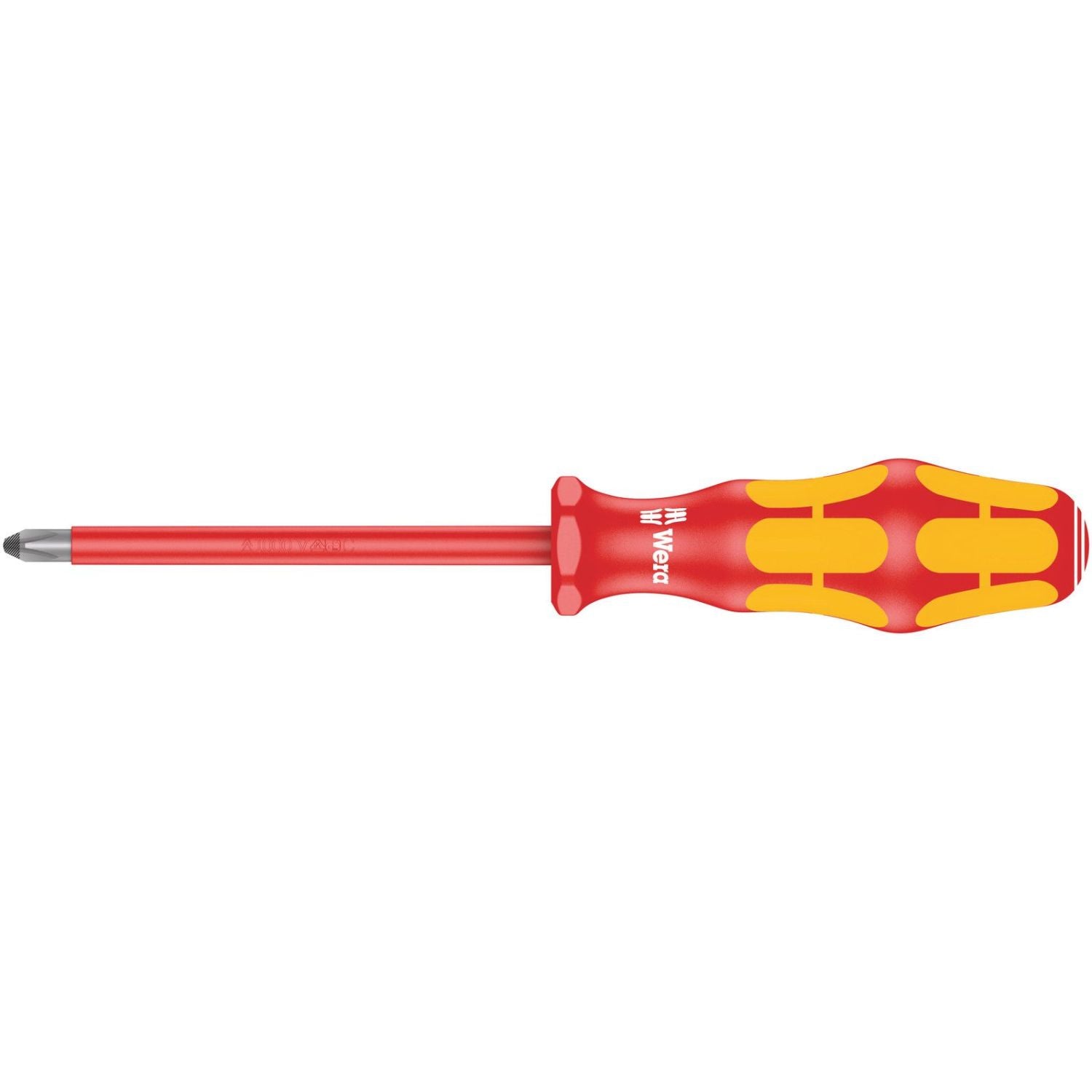 Wera 162 I Ph VDE Insulated Screwdriver For Phillips Screws, Ph 2x100-mm.
