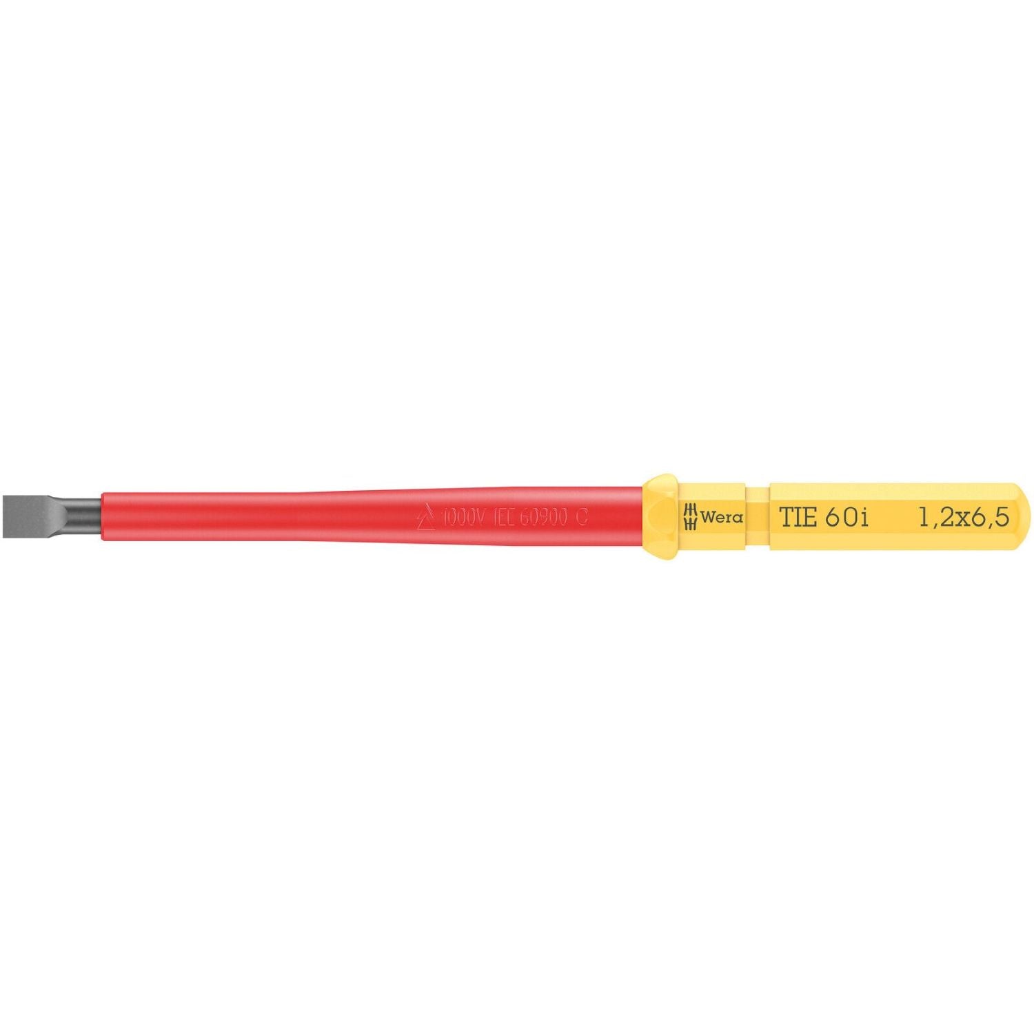 Wera Kraftform Kompakt VDE 60 I Take It Easy, 1.2x6.5x157-mm.