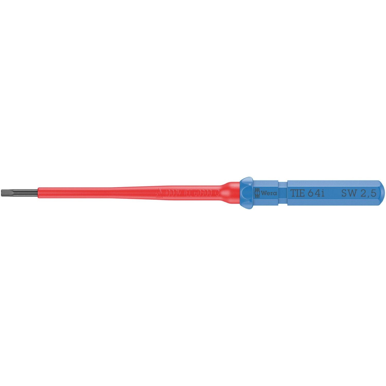 Wera Kraftform Kompakt VDE 64 I Take It Easy, 2.5x157-mm.