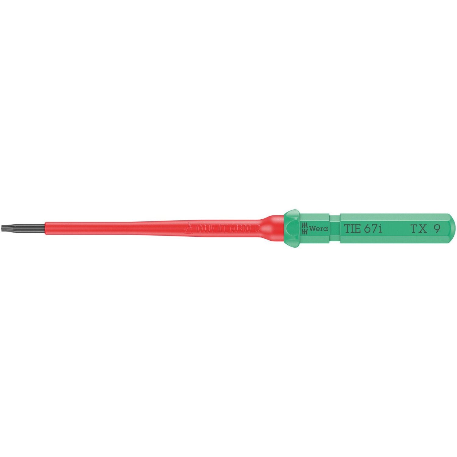 Wera Kraftform Kompakt VDE 67 I Torx Take It Easy, Torx 9x157-mm.