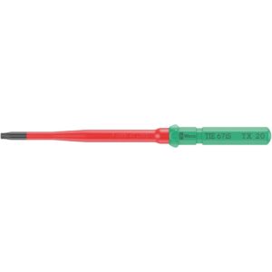 Wera Kraftform Kompakt VDE 67 Is Torx Take It Easy, Torx 20x157-mm.