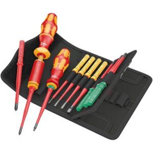 Wera Kraftform Kompakt VDE 16 Torque 1.2-3.0 Nm Extra Slim 1 Tool Finder, 16-Pieces