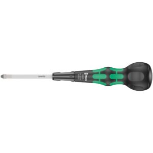 Wera 1855 Pz Kraftform Ball-Grip Pozidriv-Head Screwdriver, Pz 2x100-mm.
