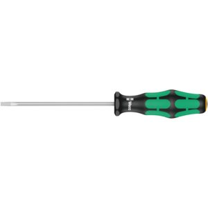 Wera 335 Screwdriver For Slotted Screws, 0.6x3.5x100-mm.