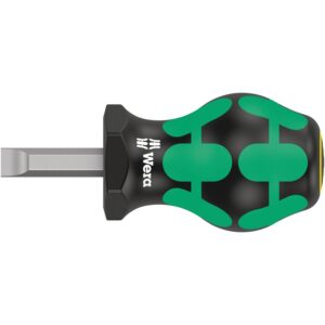 Wera 335 Stubby/Carburetor Screwdriver, 1.2x8x24.5-mm.