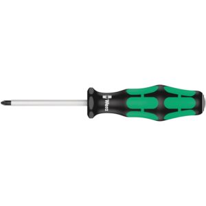 Wera 355 Sk Pz Screwdriver For Pozidriv Screws, Pz 0x60-mm.