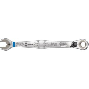 Wera 6001 Joker Switch Ratcheting Combination Wrench, With Switch Lever, Imperial, 5/16-in.x144-mm.