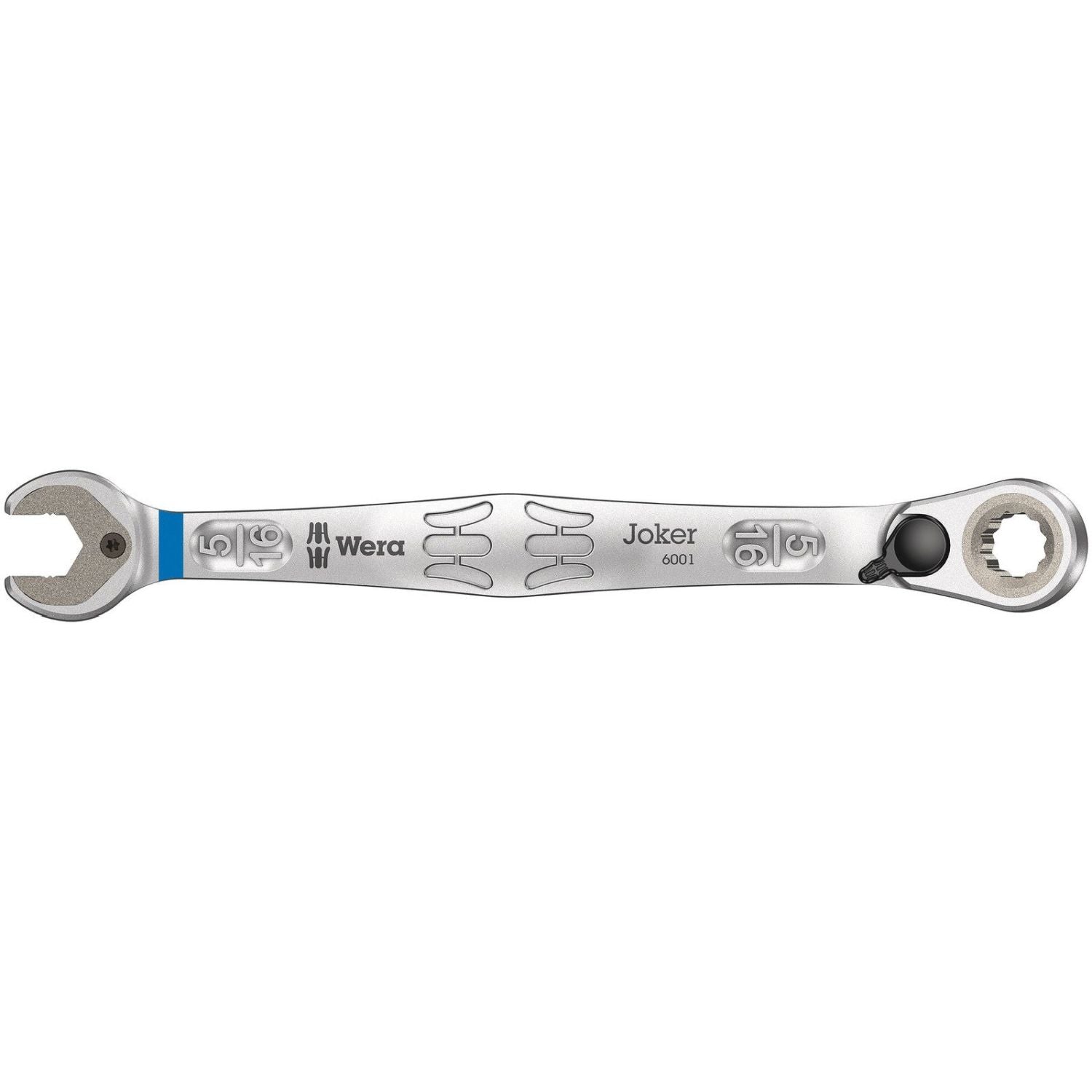 Wera 6001 Joker Switch Ratcheting Combination Wrench, With Switch Lever, Imperial, 5/16-in.x144-mm.