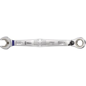 Wera 6001 Joker Switch Ratcheting Combination Wrench, With Switch Lever, Imperial, 7/16-in.x165-mm.
