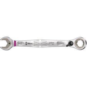 Wera 6001 Joker Switch Ratcheting Combination Wrench, With Switch Lever, Imperial, 9/16-in.x187-mm.
