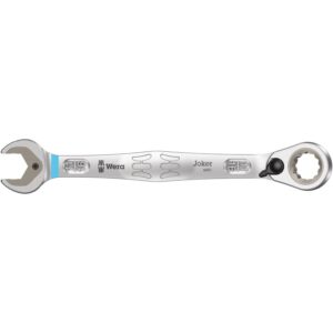 Wera 6001 Joker Switch Ratcheting Combination Wrench, With Switch Lever, Imperial, 11/16-in.x234-mm.