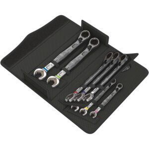 Wera 6001 Joker Switch 11 Set 1 Ratcheting Combination Wrenches Set, 11-Pieces