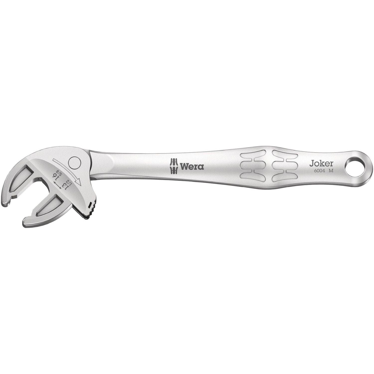 Wera 6004 Joker M Self-Setting Spanner, 13; 14; 15; 16x1/2; 17/32; 9/16; 19/32; 5/8-in.x188-mm.