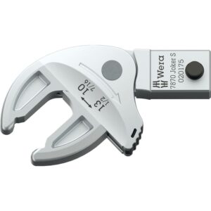 Wera 7870 Joker S Self-Setting Insert Spanner For Wrench Sizes 10-13-mm., 9X12-mm., 9X12x10-13x7/16-1/2-in.x57.7-mm.