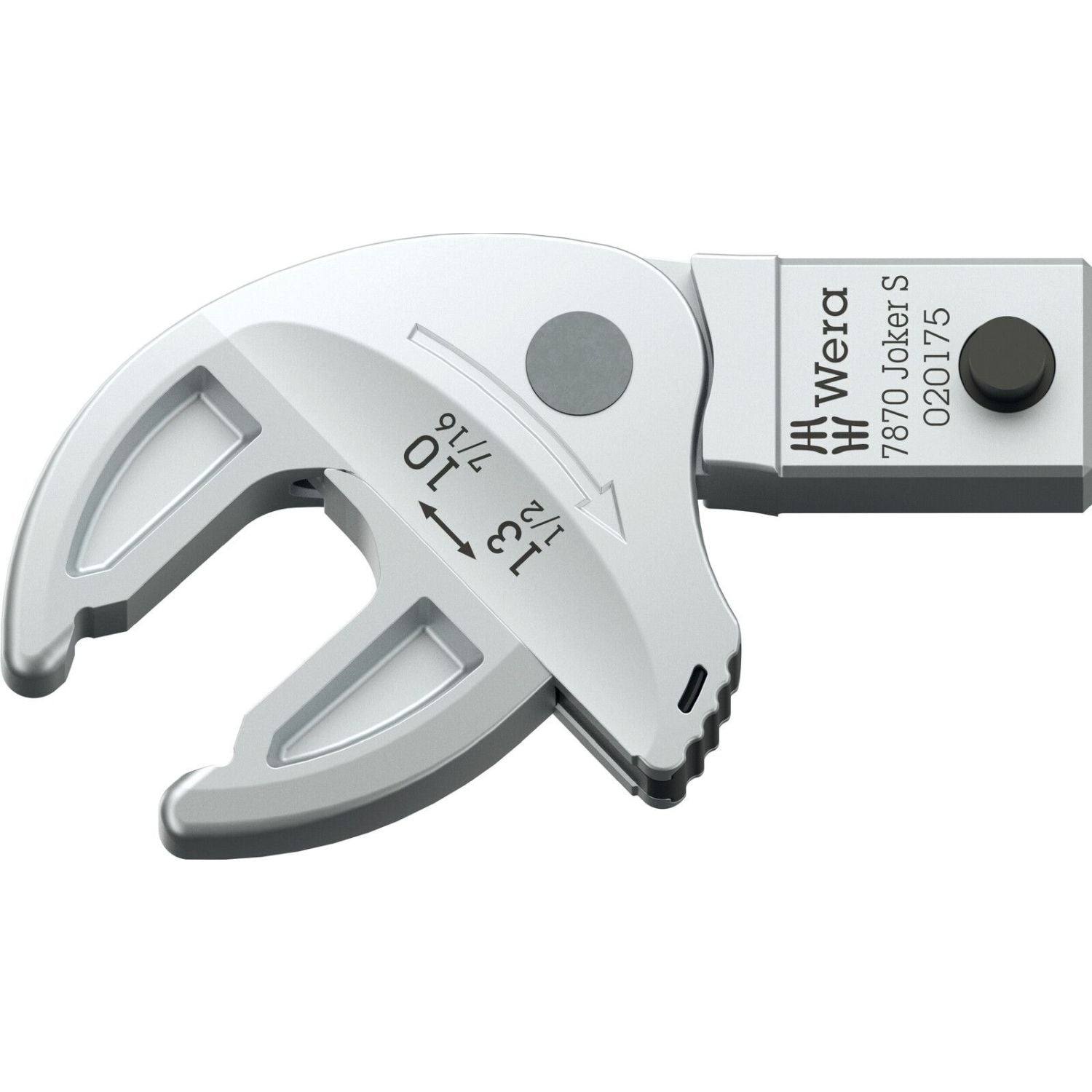 Wera 7870 Joker S Self-Setting Insert Spanner For Wrench Sizes 10-13-mm., 9X12-mm., 9X12x10-13x7/16-1/2-in.x57.7-mm.