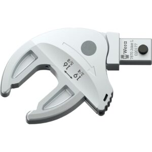 Wera 7870 Joker L Self-Setting Insert Spanner For Wrench Sizes 16-19-mm., 9X12-mm., 9X12x16-19x5/8-3/4-in.x77.7-mm.