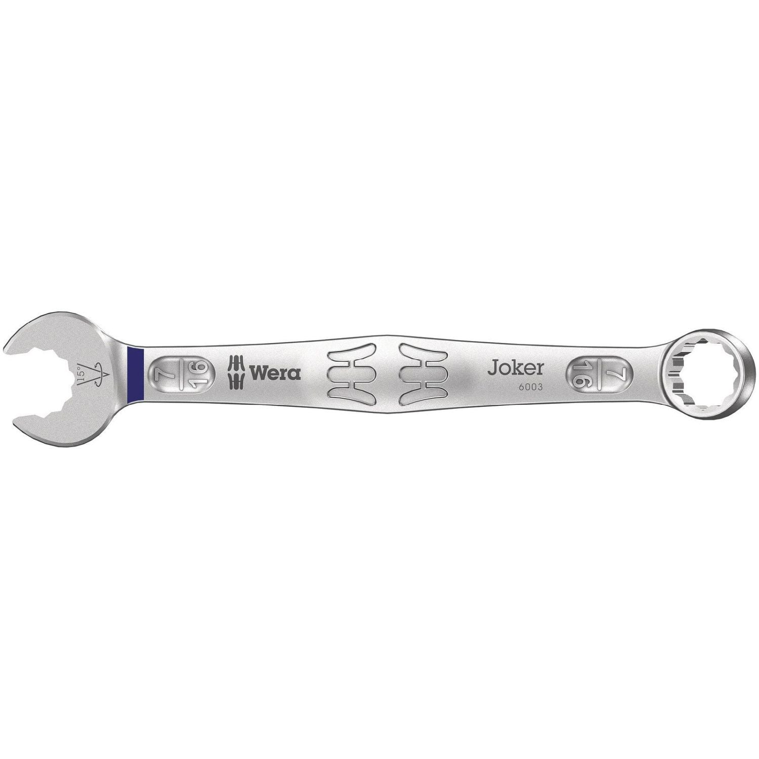 Wera 6003 Joker Combination Wrench, Imperial, 7/16-in.x135-mm.
