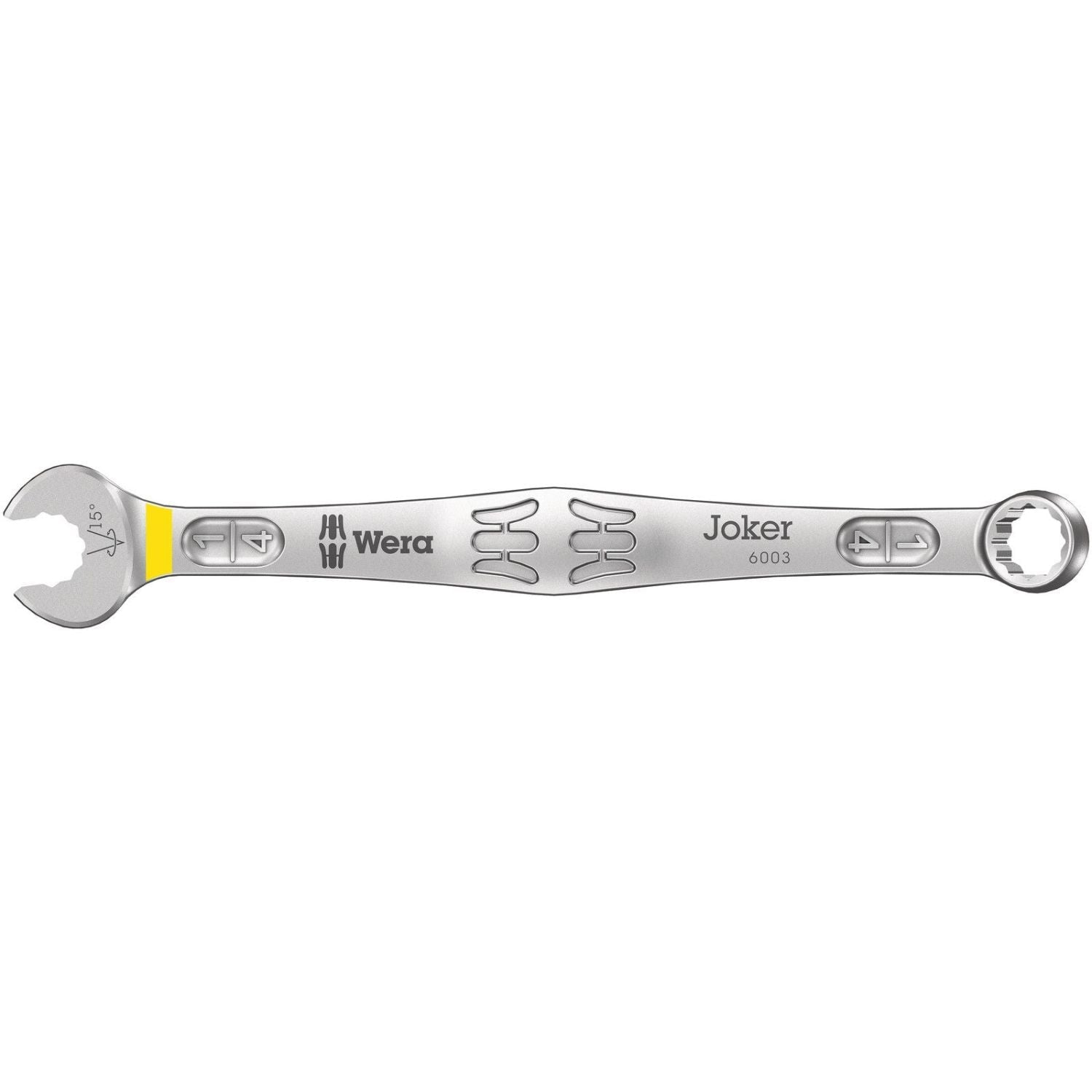 Wera 6003 Joker Combination Wrench, Imperial, 1/4-in.x105-mm.