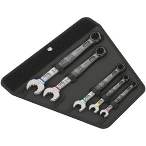 Wera 6003 Joker 5 Set 1 Combination Wrench Set, 5-Pieces