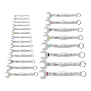 Wera 6003 Joker 22 Set 1 Combination Wrench Set, 22-Pieces