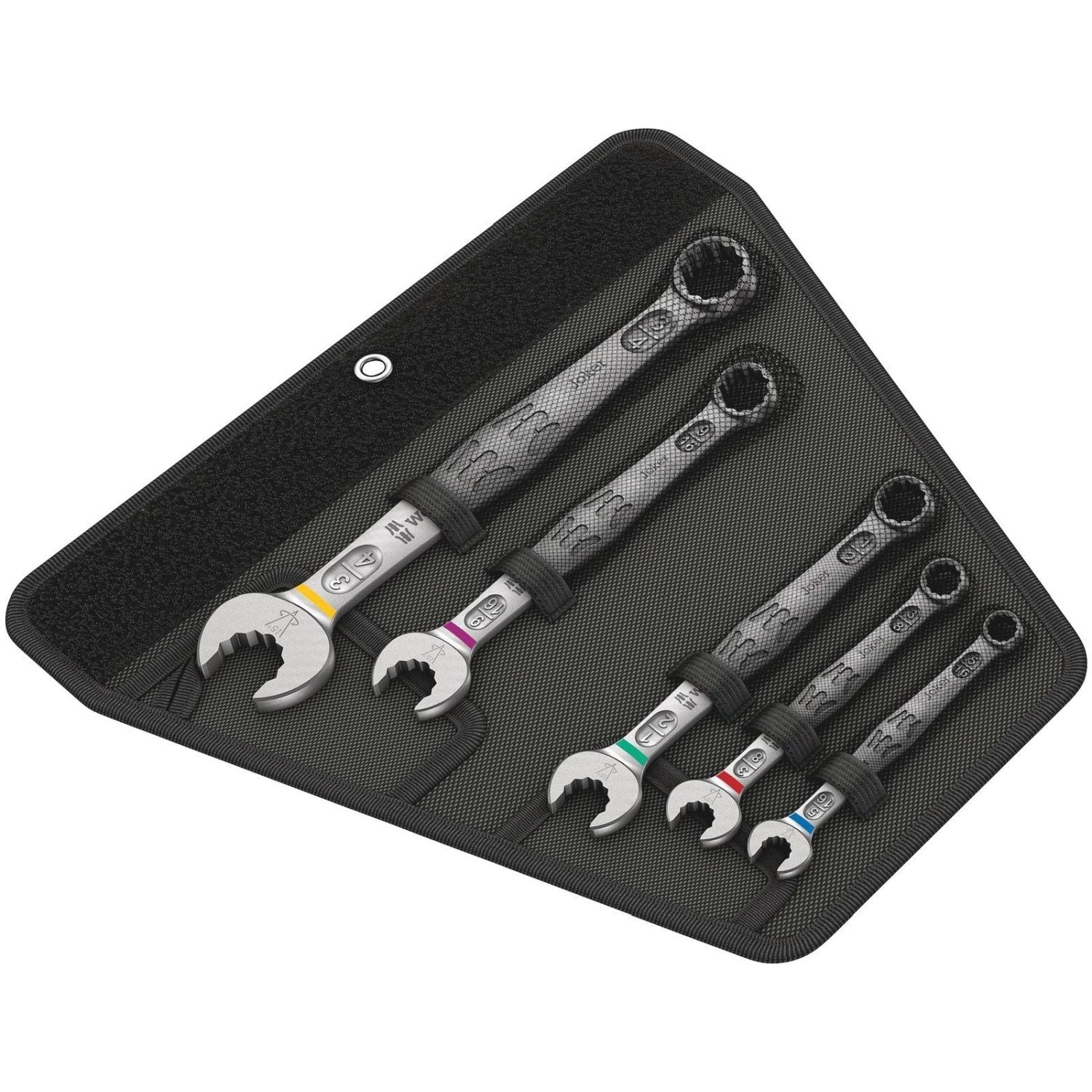 Wera 6003 Joker 5 Imperial Set 1 Combination Wrench Set, Imperial, 5-Pieces