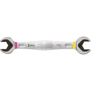 Wera 6002 Joker Double Open End Wrenches, 20x22x260.5-mm.