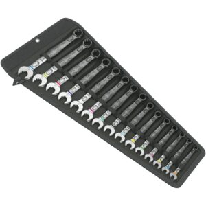 Wera 6003 Joker 15 Set 1 Combination Wrench Set, 15-Pieces