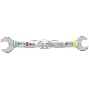 Wera 6005 Joker Double Open End Wrench, 10x11x137.3-mm.