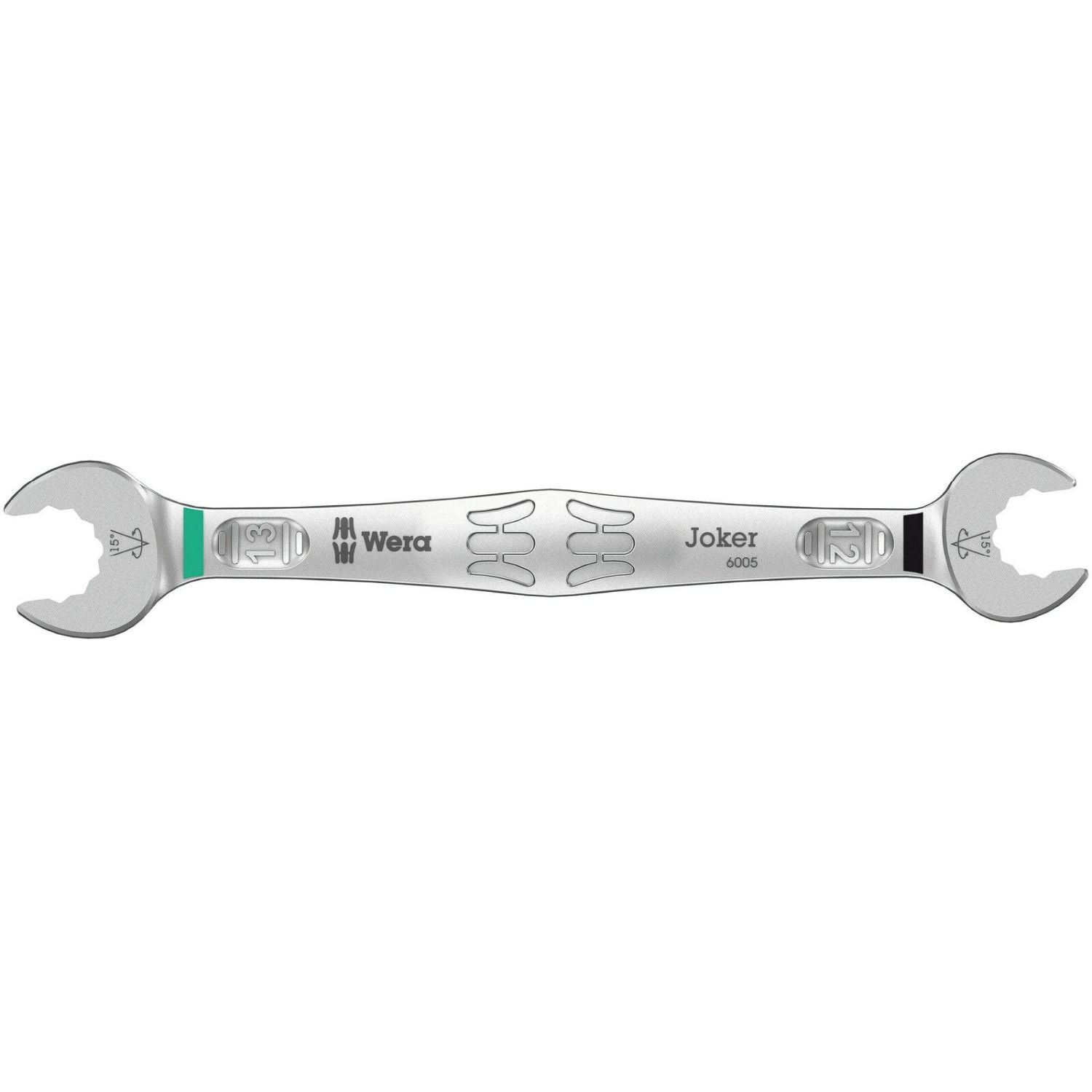 Wera 6005 Joker Double Open End Wrench, 12x13x166-mm.