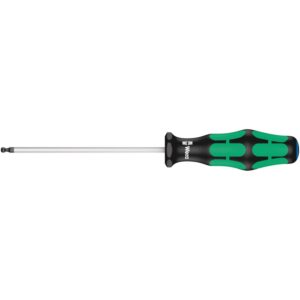 Wera 352 Ball End Screwdriver For Hexagon Socket Screws, 3x100-mm.
