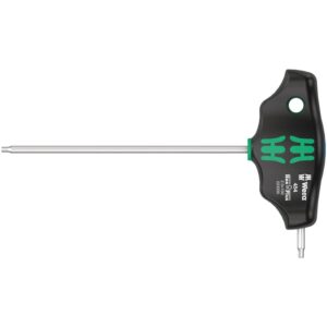 Wera 454 T-Handle Hexagon Screwdriver Hex-Plus, 2x100-mm.