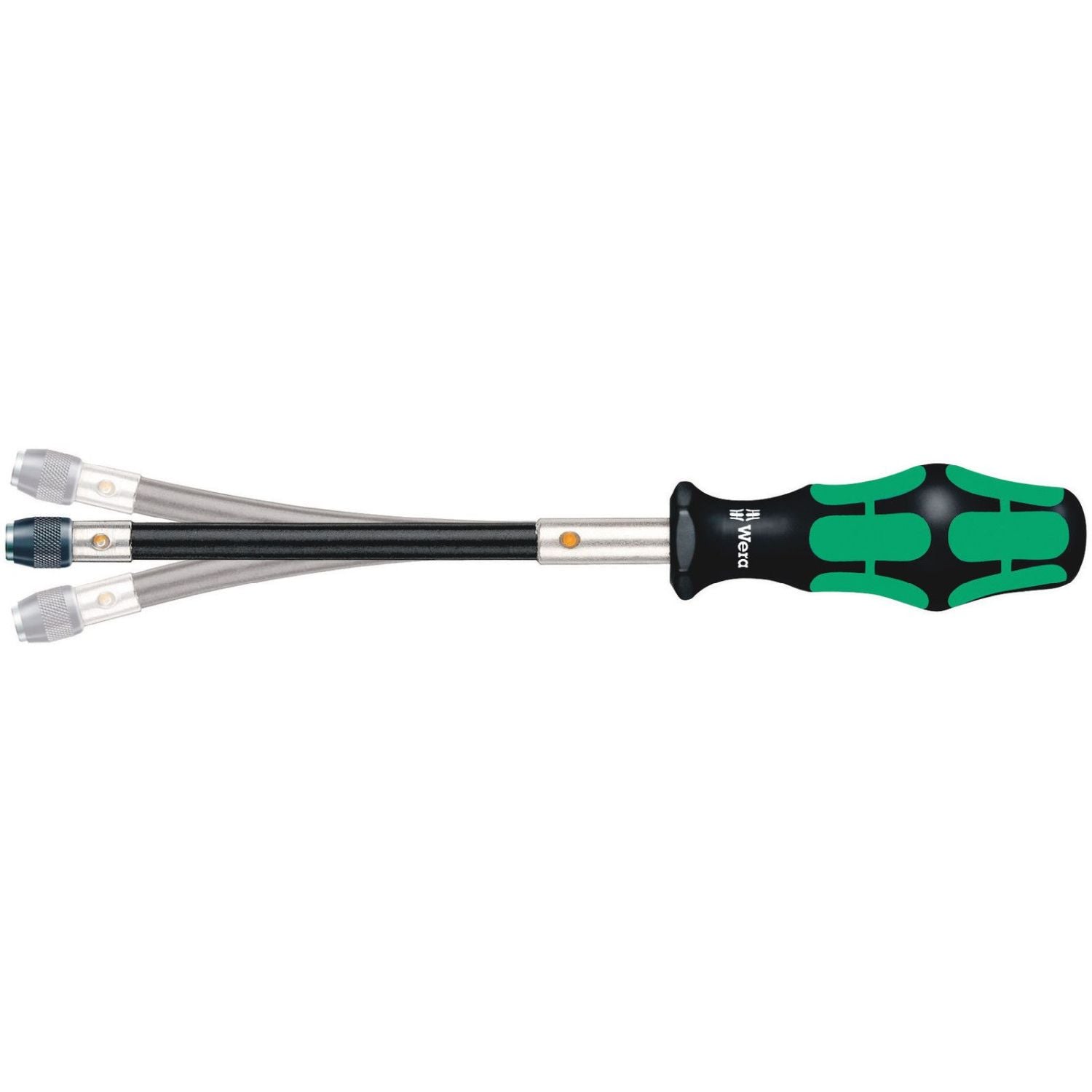 Wera 392 Bitholding Screwdriver With Flexible Shaft, 1/4-in.x177-mm.