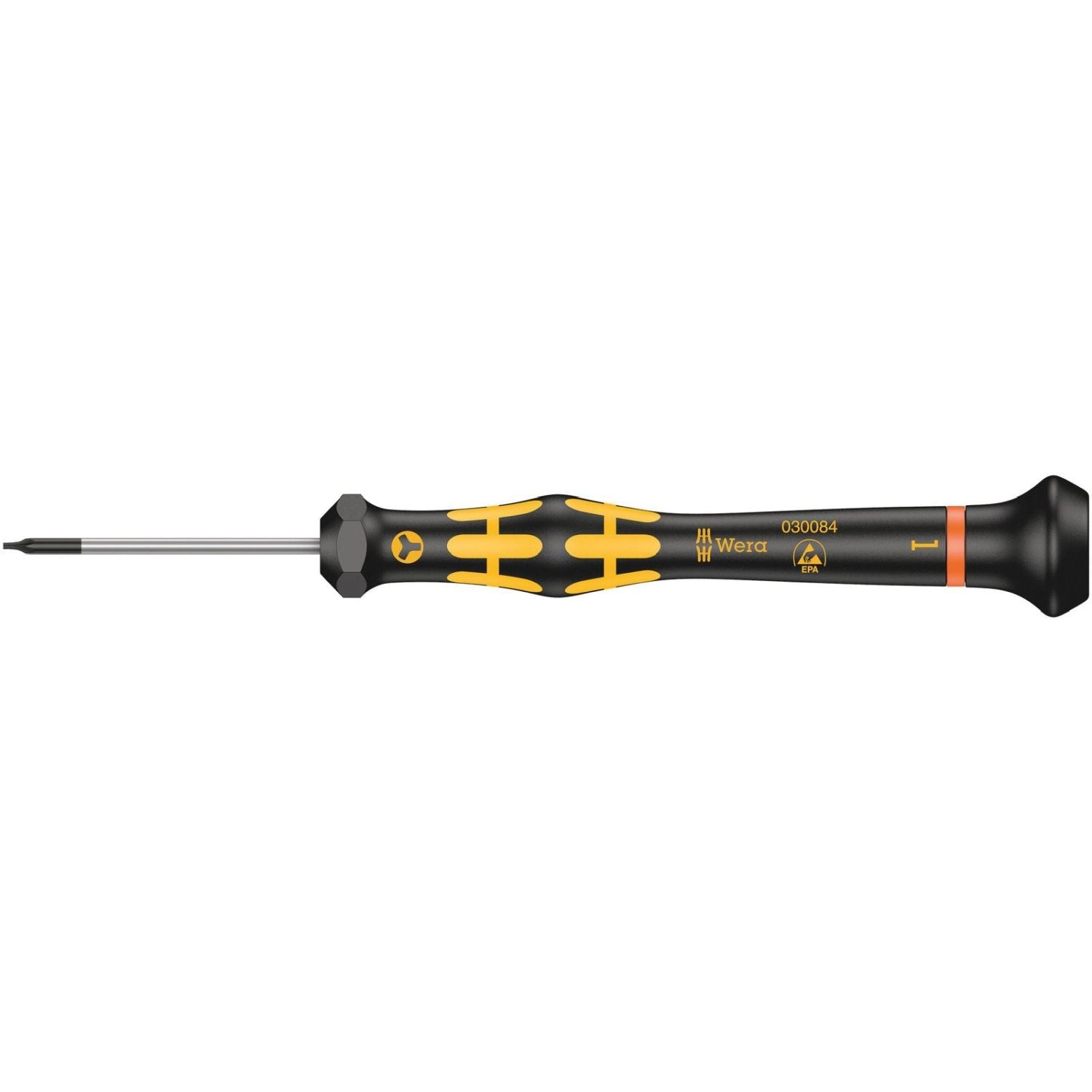 Wera 1572 Esd Kraftform Micro Screwdriver For Microstix Screws, 1x40-mm.