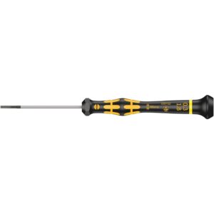Wera 1578 A Esd Kraftform Micro Screwdriver For Slotted Screws, 0.30x1.8x60-mm.