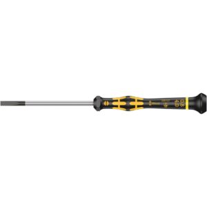 Wera 1578 A Esd Kraftform Micro Screwdriver For Slotted Screws, 0.80x4x80-mm.
