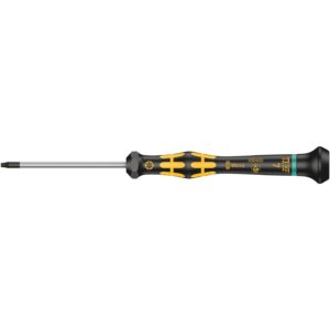 Wera 1567 Torx Hf Esd Kraftform Micro Screwdriver With Holding Function For Torx Screws, Torx 7x60-mm.