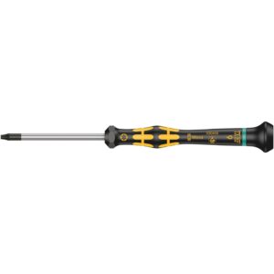 Wera 1567 Torx Hf Esd Kraftform Micro Screwdriver With Holding Function For Torx Screws, Torx 9x60-mm.