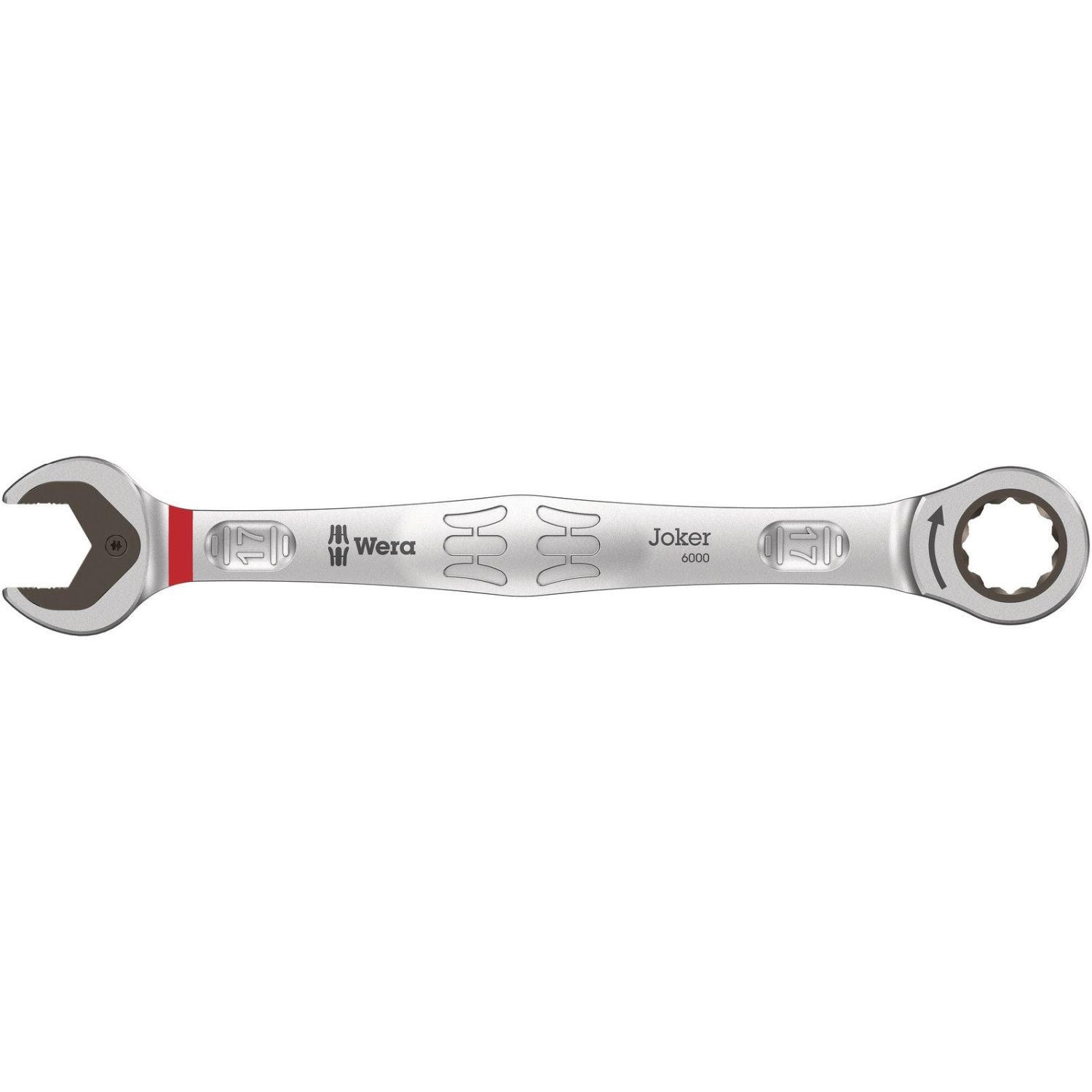 Wera 6000 Joker Ratcheting Combination Wrenches, 17x224-mm.